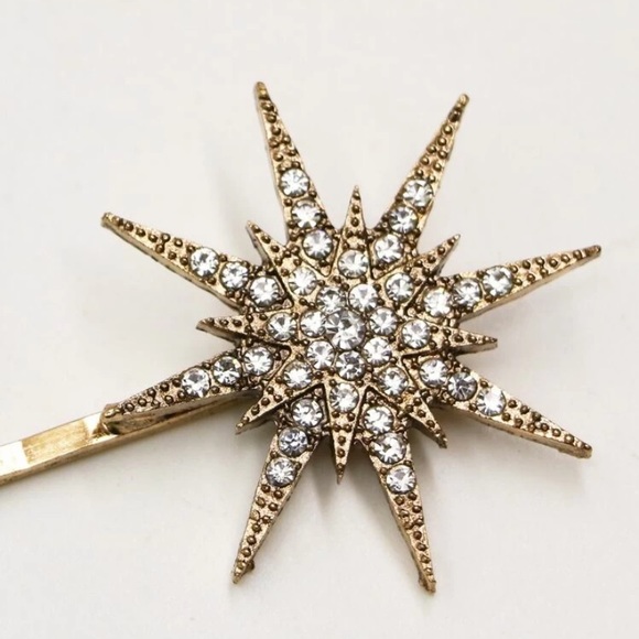 Anthropologie’s BHLDN Star Hair Pins Astria Hair Pin Set✨ - Picture 10 of 11